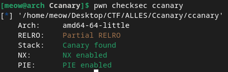 Checksec